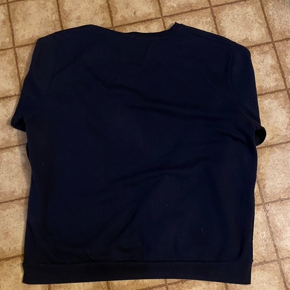 Dark blue mountain ridge crewneck - Picture 2 of 3